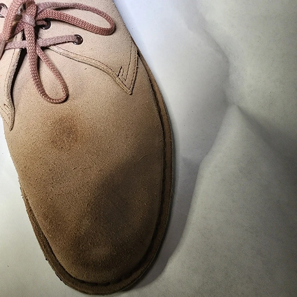 Clarks Desert Boot Men's US 15 WELL WORN - Charles‎ F Stead Leather - Sand Suede